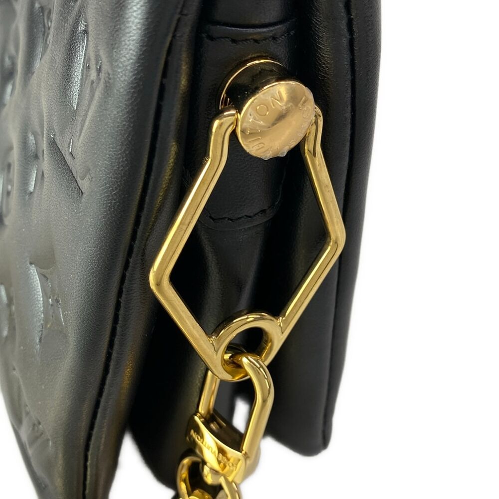 Louis Vuitton Coussin BB Coussin Handbag M21259 Noir Gold - Picture 15 of 16